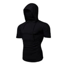 Camisetas Dry Fit com Capuz -