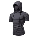 Camisetas Dry Fit com Capuz -
