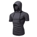 Camisetas Dry Fit com Capuz -