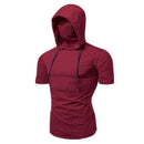 Camisetas Dry Fit com Capuz -